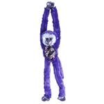 Purple Sequin Hanging Monkey Stuffed Animal by Wild Republic