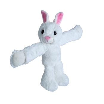 Huggers White Bunny Stuffed Animal Slap Bracelet by Wild Republic