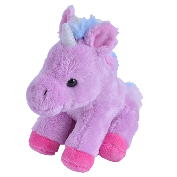 Pocketkins Small Plush Purple Unicorn by Wild Republic