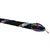 Black Plush 54 Inch Rainbow Twist Sequin Snake by Wild Republic