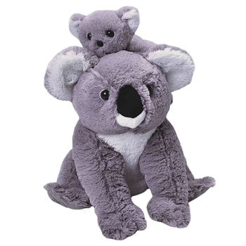 Mom and Baby Koala Stuffed Animals by Wild Republic