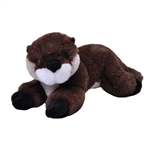 Stuffed River Otter Pup Mini EcoKins by Wild Republic