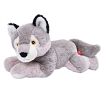 Stuffed Wolf Pup Mini EcoKins by Wild Republic