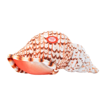 Wild Calls Stuffed Triton Conch Shell with Real Sound by Wild Republic