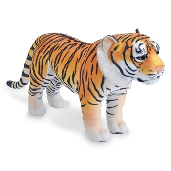 Stuffed Tiger Living Earth Plush by Wild Republic