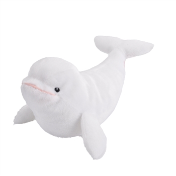 Stuffed Beluga Whale Mini EcoKins by Wild Republic