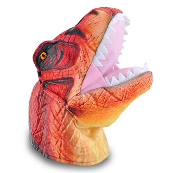Stuffed T-Rex Puppet with Sound by Wild Republic