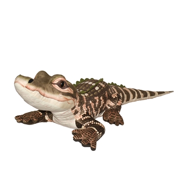 Jumbo Stuffed Baby Alligator Living Stream Plush by Wild Republic