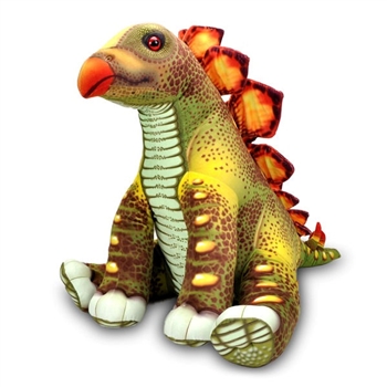 Bright Colors Jumbo Stegosaurus Stuffed Animal by Wild Republic