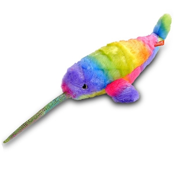 Rainbowkins Narwhal Stuffed Animal by Wild Republic