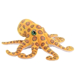 Stuffed Blue Ringed Octopus Living Ocean Plush by Wild Republic