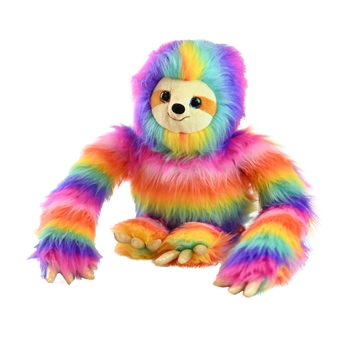 Rainbow Stuffed Sloth by Wild Republic