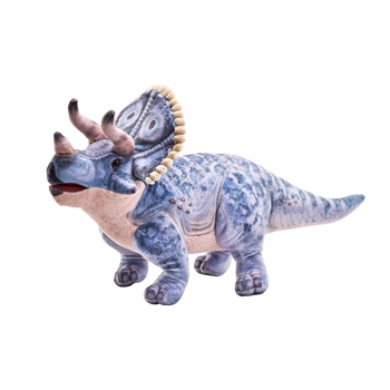 Realistic 15 Inch Plush Triceratops Dinosaur by Wild Republic