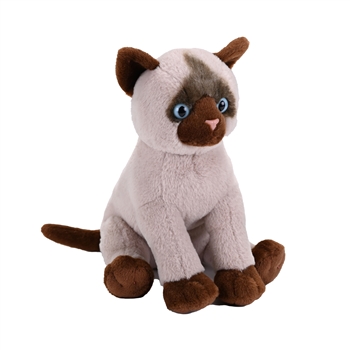 Cuddlekins Siamese Cat Stuffed Animal by Wild Republic