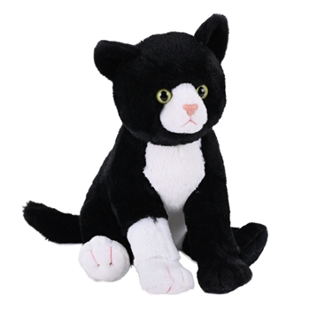 Cuddlekins Tuxedo Cat Stuffed Animal by Wild Republic