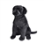 Cuddlekins Jumbo Black Lab Dog Stuffed Animal by Wild Republic