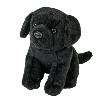 Small Plush Black Labrador Puppy by Wild Republic