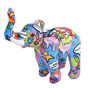 Message From the Planet Stuffed Elephant by Wild Republic