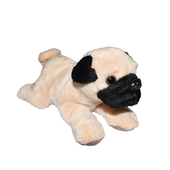 Pocketkins Mini Stuffed Pug Dog by Wild Republic