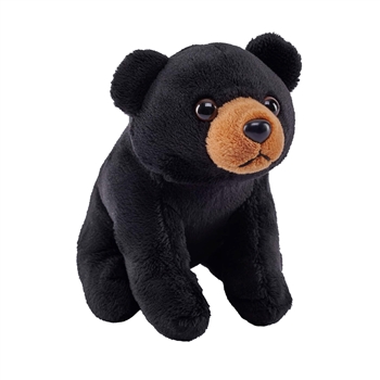 Pocketkins Eco-Friendly Small Plush Black Bear by Wild Republic
