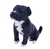 Rescue Dogs Plush Black Pitbull with Bark Sound by Wild Republic