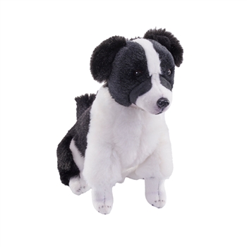 Rescue Dogs Plush Border Collie with Bark Sound by Wild Republic