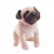 Rescue Dogs Plush Pug with Bark Sound by Wild Republic