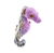 Shiny Stuffed Purple Seahorse Mini Foilkins by Wild Republic