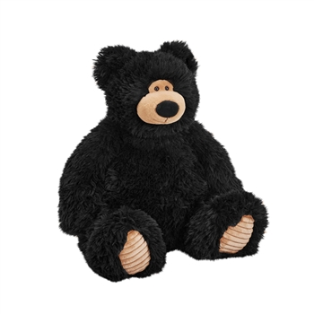 Snuggleluvs Bernie the Weighted Plush Black Bear by Wild Republic