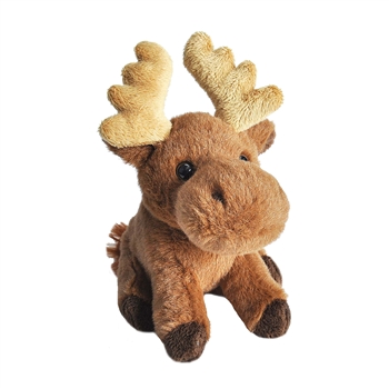 Pocketkins Eco-Friendly Small Plush Moose by Wild Republic