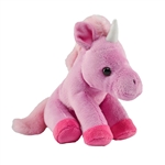 Pocketkins Eco-Friendly Small Plush Purple Unicorn by Wild Republic