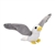 Pocketkins Eco-Friendly Small Plush Sea Gull by Wild Republic