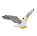 Pocketkins Eco-Friendly Small Plush Sea Gull by Wild Republic
