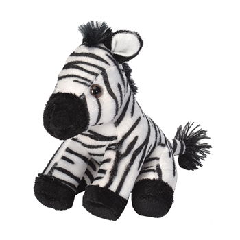 Pocketkins Eco-Friendly Small Plush Zebra by Wild Republic