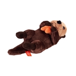 Pocketkins Eco-Friendly Small Plush Sea Otter by Wild Republic