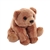 Pocketkins Eco-Friendly Small Plush Grizzly Bear by Wild Republic