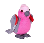 Pocketkins Eco-Friendly Small Plush Galah Cockatoo by Wild Republic