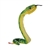 Coilkins Posable Stuffed Emerald Tree Boa Snake by Wild Republic