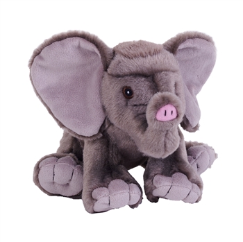 Eco-Friendly Mini Cuddlekins 8 Inch Stuffed African Elephant by Wild Republic