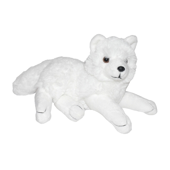 Eco-Friendly Mini Cuddlekins 8 Inch Stuffed Arctic Fox by Wild Republic