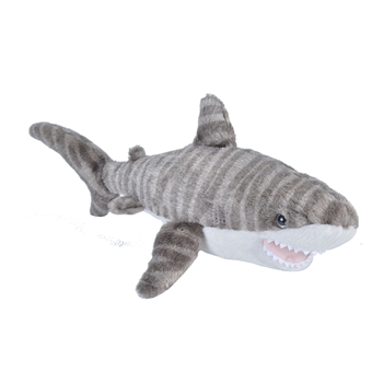 Eco-Friendly Mini Cuddlekins 8 Inch Stuffed Tiger Shark by Wild Republic