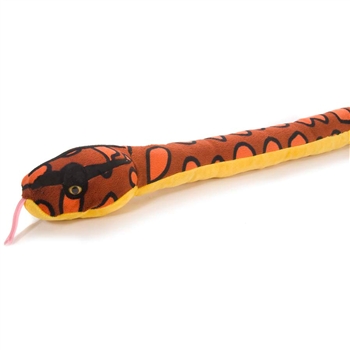 Stuffed Rainbow Boa 54 Inch Plush Snake By Wild Republic