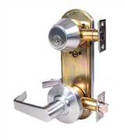 TELL Empire Entry Lockset Knob - Grade 2
