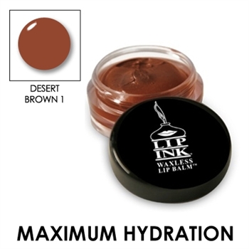 Tinted Waxless Lip Balms - Desert Light Brown - #1