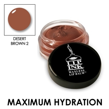 Tinted Waxless Lip Balms - Desert Light Brown - #2