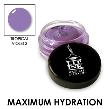 Tinted Waxless Lip Balms - Tropical Violet - #3