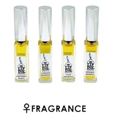 LIP INK Women's Essential Oil Fragrance Collection L.I.F.E. = Love, Integrity, Freedom & Empowerment