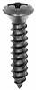 8 X 3/4" Phillips Oval Head Tapping Screws Black Oxide