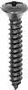 #8 X 1-1/4" Phillips Oval Head Tapping Screws Black Oxide