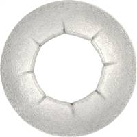 1/2" Stud Flat Push-On Retainer 1" O.D. Zinc